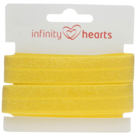 Infinity Hearts Foldeelastik 20mm 645 Gul - 5m thumbnail