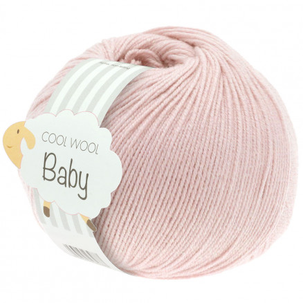 Lana Grossa Cool Wool Baby Garn 267 Sart Rosa thumbnail