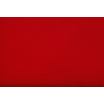 Perlebomuld Økologisk Bomuldsstof 011 Rød 150cm - 50cm