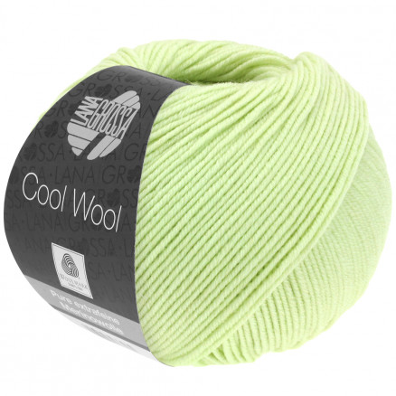 Lana Grossa Cool Wool Garn 2077 Pastelgrøn thumbnail