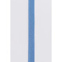 Paspoilbånd på Metermål Polyester/Bomuld 303 Mellem Blå 8mm - 50cm