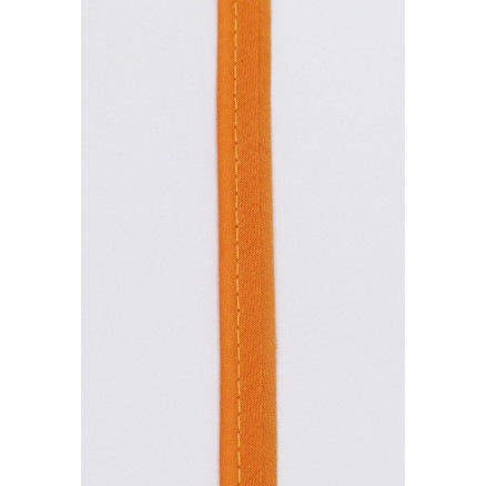 Paspoilbånd på Metermål Polyester/Bomuld 174 Orange 8mm - 50cm thumbnail