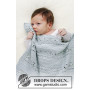 Sleepy Times by DROPS Design - Baby Tæppe Hækleopskrift 65x81 cm