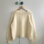 Onsdagsglam Sweater af AlmaKnit - Garnpakke til Onsdagsglam str. XS-XXXL