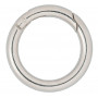 Infinity Hearts O-ring/Endeløs ring med Åbning Messing Sølv Ø38mm - 5 stk