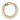 Infinity Hearts O-ring/Endeløs ring med Åbning Messing Antik bronze Ø23,5mm - 5 stk