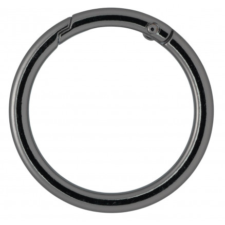 Infinity Hearts O-ring/Endeløs ring med Åbning Messing Gunmetal Ø43,6m thumbnail