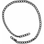 Infinity Hearts Kæde i Metermål Aluminium Gunmetal 12x8mm - 50cm