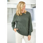 Cool Wool Sweater af Lana Grossa - Sweater med Rundt Bærestykke Str. 36/38 - 48/50
