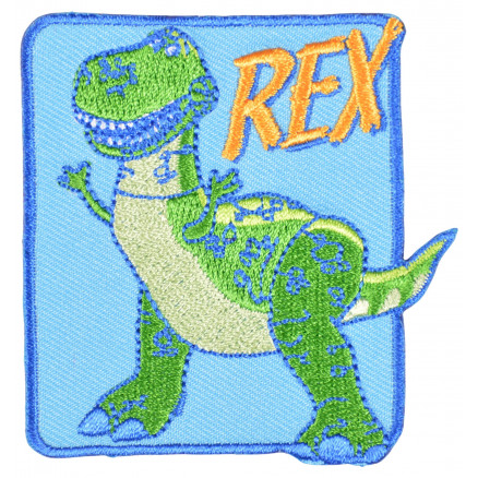 Strygemærke/Motiv Toy Story Rex 6,5x6,7cm - 1 stk thumbnail