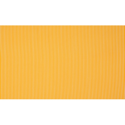 Minimals Bomuldspoplin Stof Print 331 Stripe Yellow 145cm - 50cm