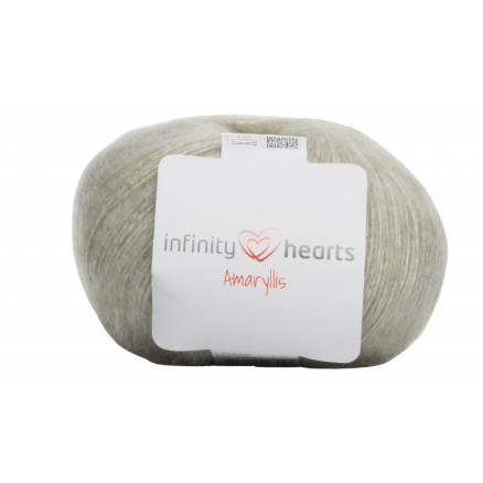 Infinity Hearts Amaryllis Garn 12 Lys Beige thumbnail