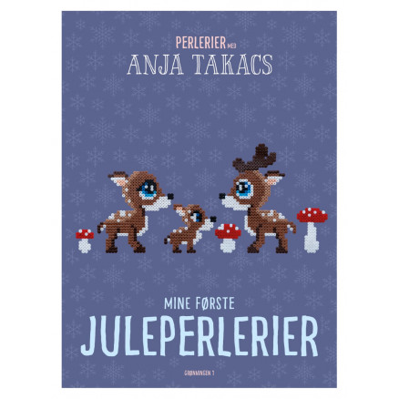 Mine første juleperlerier - Bog af Anja Takacs thumbnail