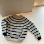 Charme Sweater af Knit by Nees – Garnpakke til Charme Sweater Str. 0 mdr - 4 år