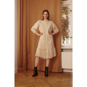 Lala Berlin Lovely Cotton Kjole af Lana Grossa - Kjole Strikkeopskrift Str. 36/38 - 40/42