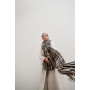 Lala Berlin Lovely Cotton Tørklæde af Lana Grossa - Tørklæde Strikkeopskrift Str. 145 x 44cm