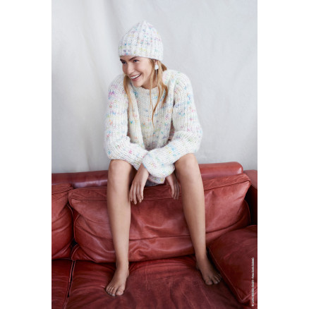 Lala Berlin Lovely Cotton Inserto Sweater af Lana Grossa - Sweater Str thumbnail