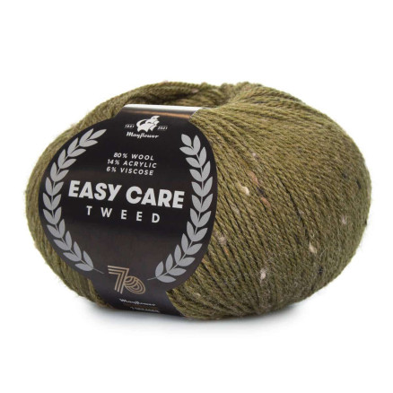 Mayflower Easy Care Tweed Garn 491 Mørk oliven thumbnail
