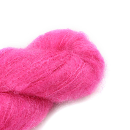 Cowgirlblues Fluffy Mohair Unicolor 32 Hot Pink thumbnail