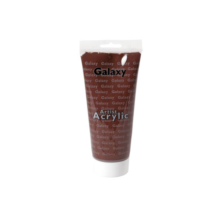 Galaxy Artist Akrylmaling/Kunstnerfarve Mørkebrun 200ml