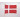 Dannebrogsflag af Rito Krea - Flag Strikkeopskrift 20x30cm
