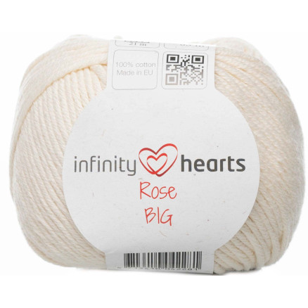Infinity Hearts Rose Big Garn 172 Natur thumbnail