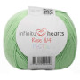 Infinity Hearts Rose Pastel 4 Grøn