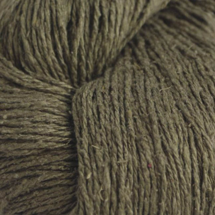 Bc Garn Soft Silk Unicolor 027 Støvet Grønbrun