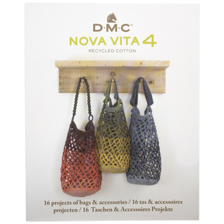DMC Nova Vita 4 Opskriftsbog - 16 Tasker & Accessories (EN/DE/NL) thumbnail