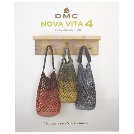 DMC Nova Vita 4 Opskriftsbog - 16 Tasker & Accessories (FR) thumbnail