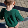 Sevenone Sweater Junior af Knit by Nees - Garnpakke til Sevenone Sweater Junior Str. 4-12år