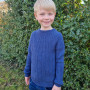 Sevenone Sweater Junior af Knit by Nees - Garnpakke til Sevenone Sweater Junior Str. 4-12år
