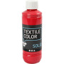 Textile Solid, rød, dækkende, 250 ml/ 1 fl.