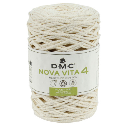 DMC Nova Vita 4 Garn Unicolor 01 thumbnail