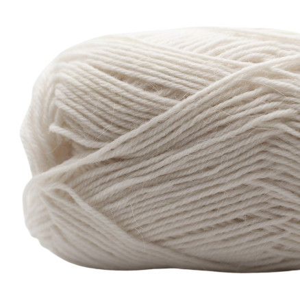 Kremke Soul Wool Edelweiss Alpaka 050 Hvid thumbnail