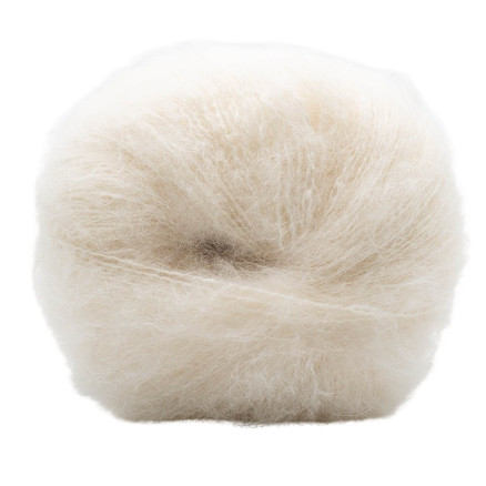 Kremke Soul Wool Baby Silk Fluffy Unicolor 2150 Hvid thumbnail