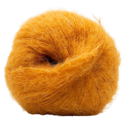 Kremke Soul Wool Baby Silk Fluffy Unicolor 1004 Guld thumbnail