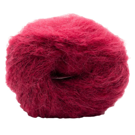 Kremke Soul Wool Baby Silk Fluffy Unicolor 2996 Varm rød thumbnail