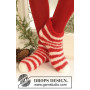 Christmas Slippers by DROPS Design - Filtede Tøfler Strikkeopskrift str. 35/37 - 42/44