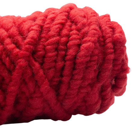 Kremke Soul Wool Rugby Tæppeuld 22 Kirsebærrød thumbnail