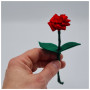 Foldede Silkebåndsblomster (Studenterrose) af Rito Krea - Blomster DIY guide