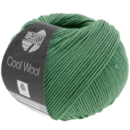 Lana Grossa Cool Wool Garn 2086 Mosgrøn thumbnail