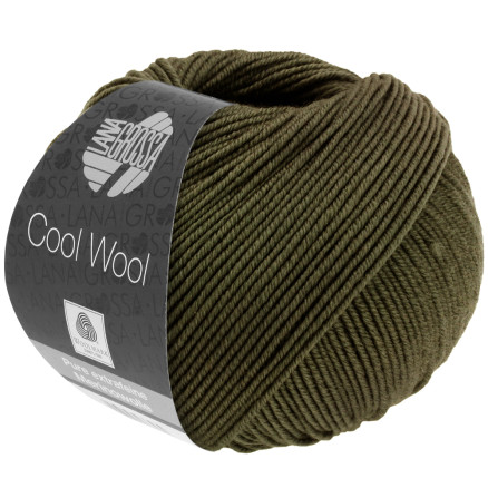 Lana Grossa Cool Wool Garn 2091 Mørkeblå thumbnail
