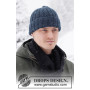 Icebound Hat by DROPS Design - Hue Strikkeopskrift str. S/M - L/XL