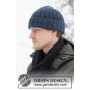 Icebound Hat by DROPS Design - Hue Strikkeopskrift str. S/M - L/XL