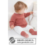 Rosy Cheeks Sweater by DROPS Design - Baby Bluse Strikkeopskrift str. 0/1 mdr - 3/4 år