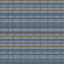 Bomuldsjersey m/strikmønster 150cm 008 Blåt mønster - 50cm