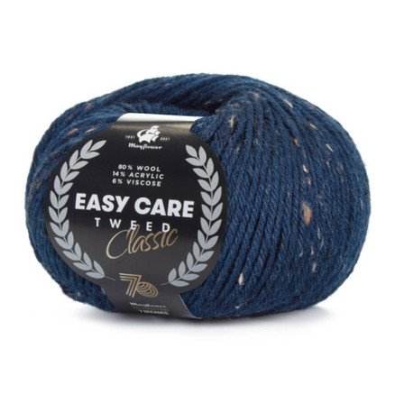 Mayflower Easy Care Classic Tweed Garn 509 Midnatsblå thumbnail