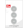 Prym Plastikknap Transparent 20mm - 3 stk