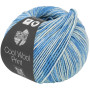 Lana Grossa Cool Wool Garn 6523 Neonblå / Blød blå